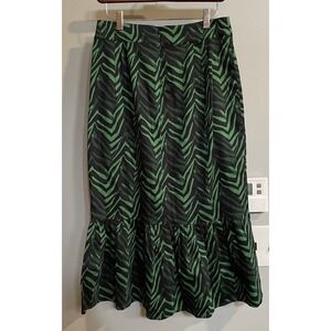 Anthropologie Corey Lyn Calter Skirt Organic Cotton Recycled Poly Lined‎ Small